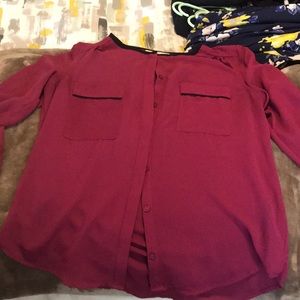 Great grape colored blouse
